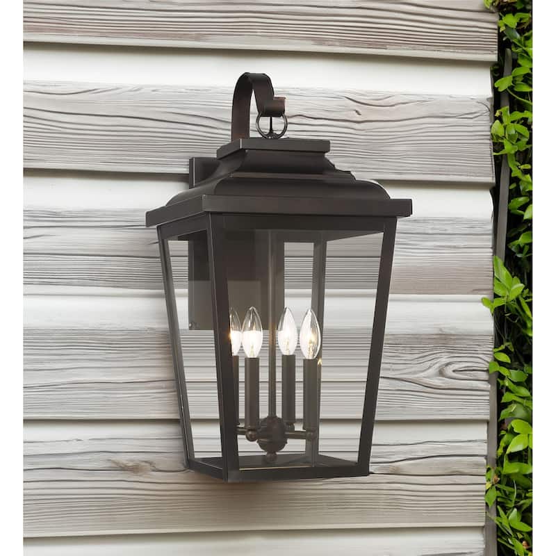 The Great Outdoors 72178-C Irvington Manor 4 Light 24" Tall Outdoor