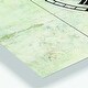 preview thumbnail 3 of 4, Designart 'Natural Feathers on Wood I' Cottage 3 Panels Large Wall CLock - 36 in. wide x 28 in. high - 3 panels