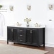 preview thumbnail 101 of 177, Altair Hadiya Bathroom Vanity with Composite Stone Countertop without Mirror