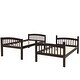 preview thumbnail 24 of 22, Detachable Design Twin Over Twin Bunk Bed with Ladder