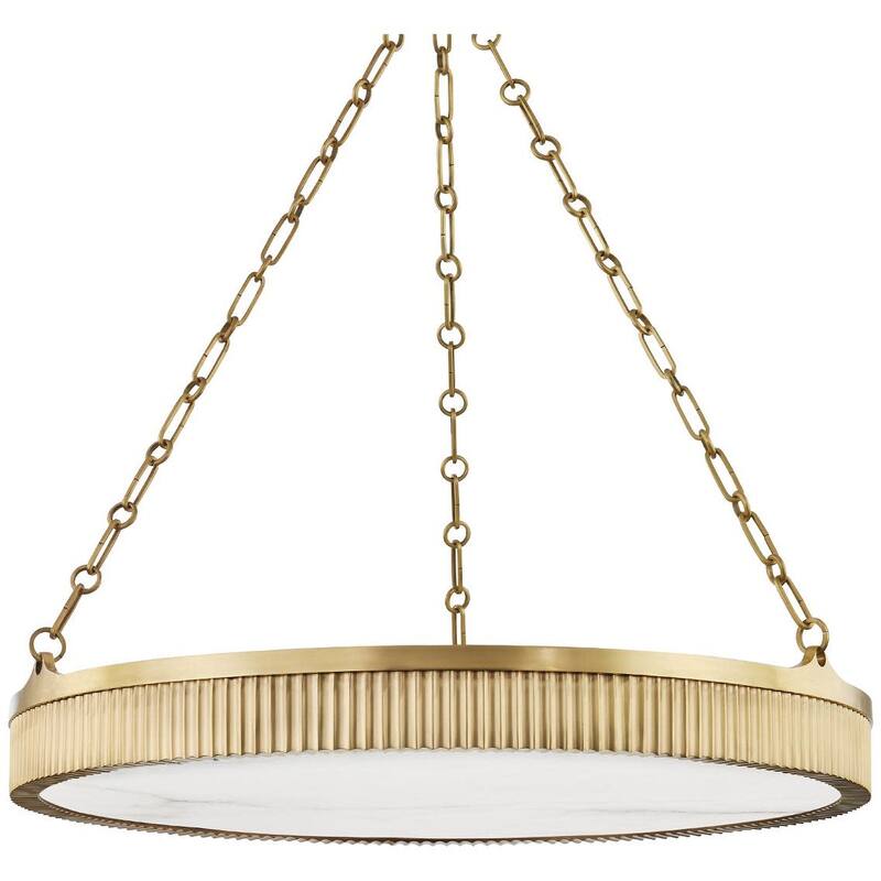 Hudson Valley Lighting Lynden 8 Light 30" Wide LED Drum Chandelier