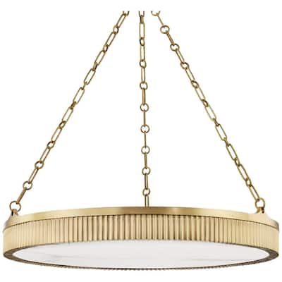 Hudson Valley Lighting Lynden 8 Light 30" Wide LED Drum Chandelier