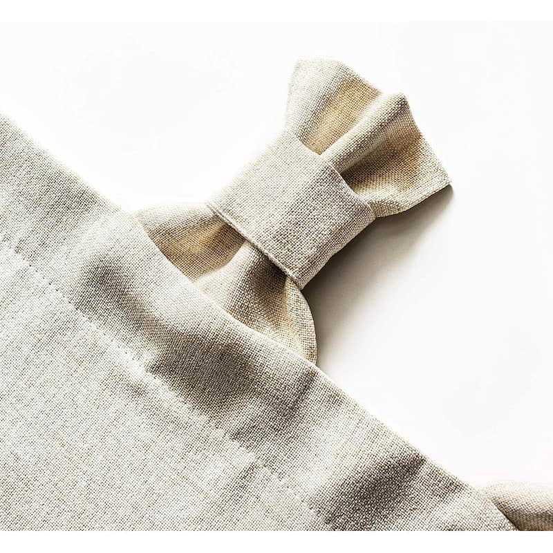 DriftAway Twist Tab Linen Textured Lined Blackout Solid Curtains 2 Panels