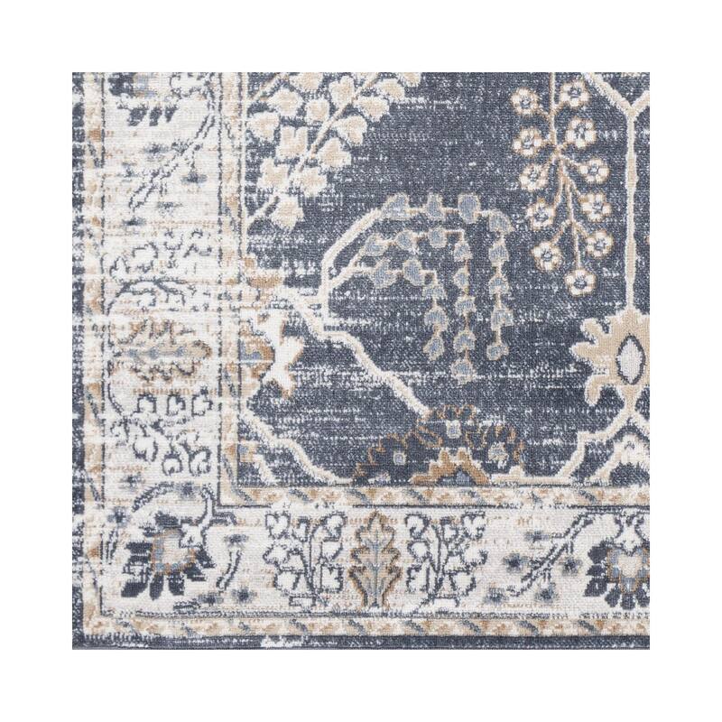 Livabliss Traditional St Tropez Floral & Botanical Area Rug