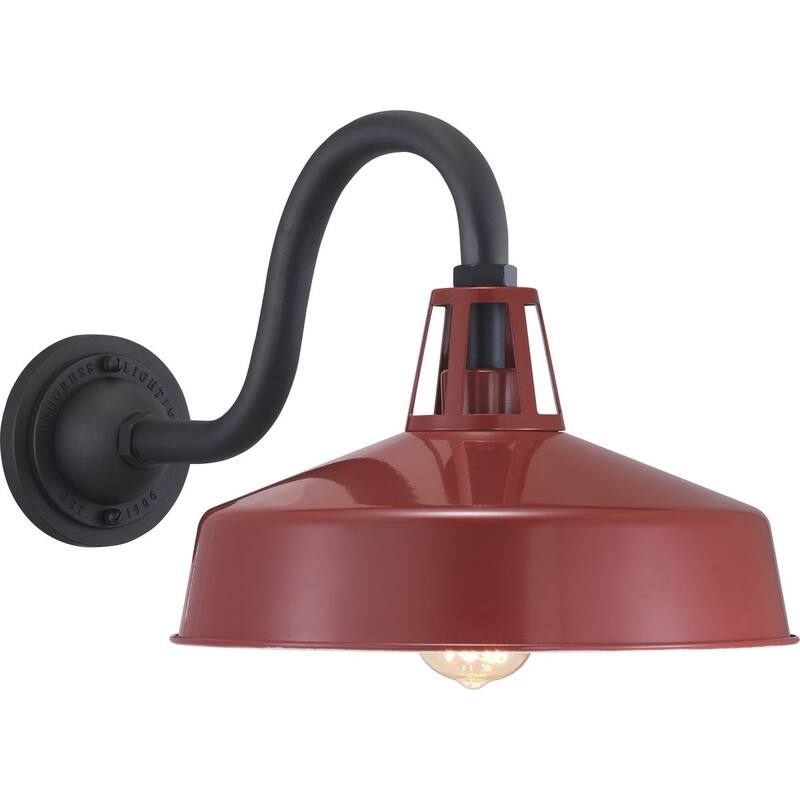 Cedar Springs Collection Red 1-light Extra-large Wall Lantern
