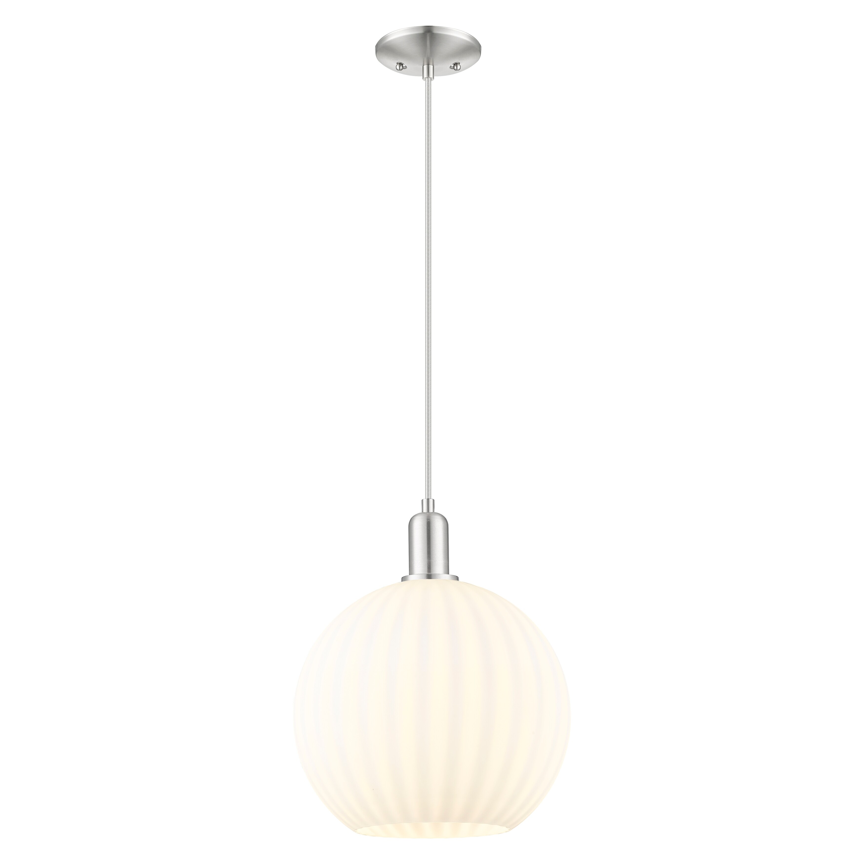 Innovations Lighting Endless Possibilities Arcadia - White Venetian - 1 Light 12" Cord Hung Mini Pendant