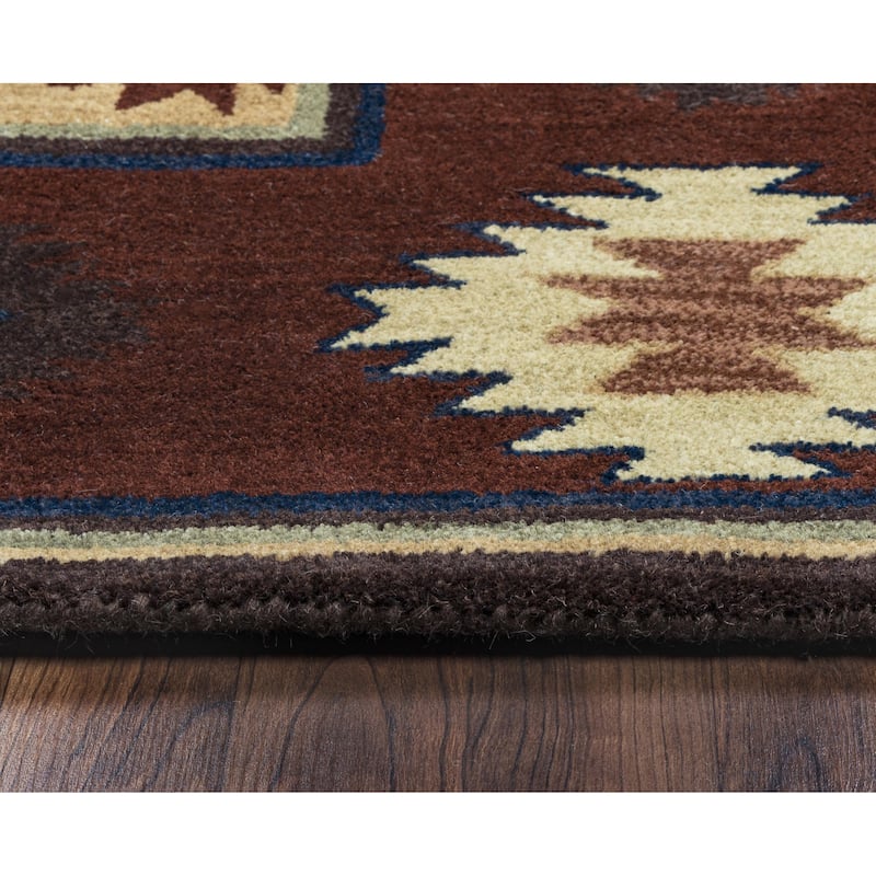 Alora Decor Ryder Hand-tufted Southwestern Wool Rug