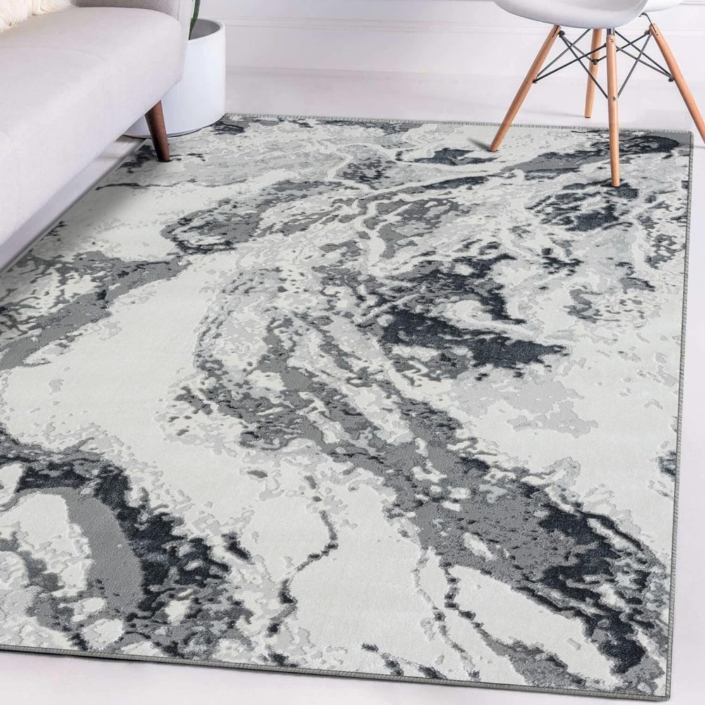 Luxe Weavers Abstract Marble Area Rug, Indoor Carpet