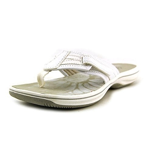 CLARKS Womens Brinkley Open Toe Casual Slide Sandals