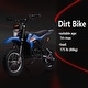 preview thumbnail 13 of 11, 36V Ride on Dirt Bike Motorcycle for Teens