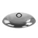preview thumbnail 4 of 3, Gibson Home 5 Quart Gray Enamel on Steel Braiser Pan with Lid
