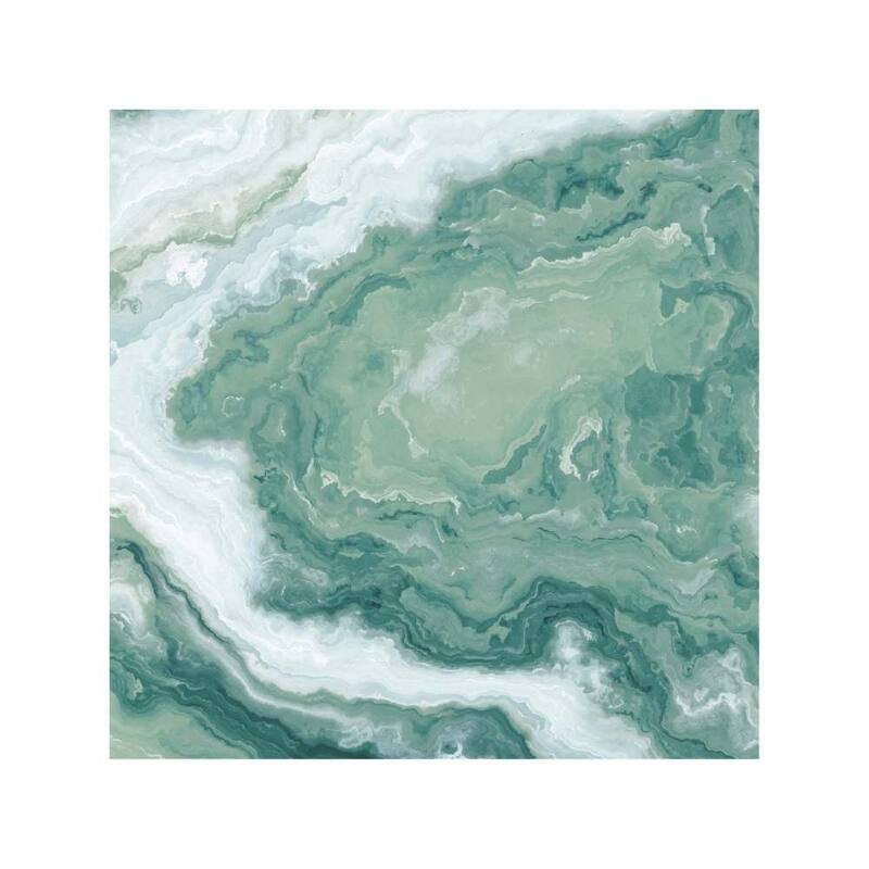 Isle 6x6 Glossy Porcelain Agate Geode Tile - Floor, Wall, Backsplash