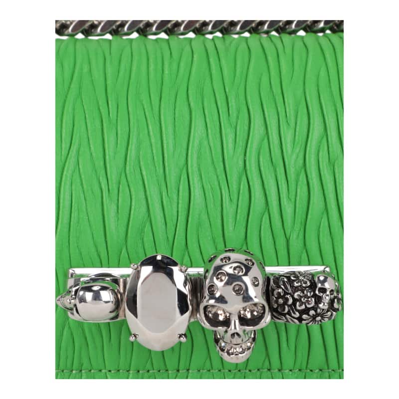 Alexander McQueen Mini Jeweled Shoulder Bag