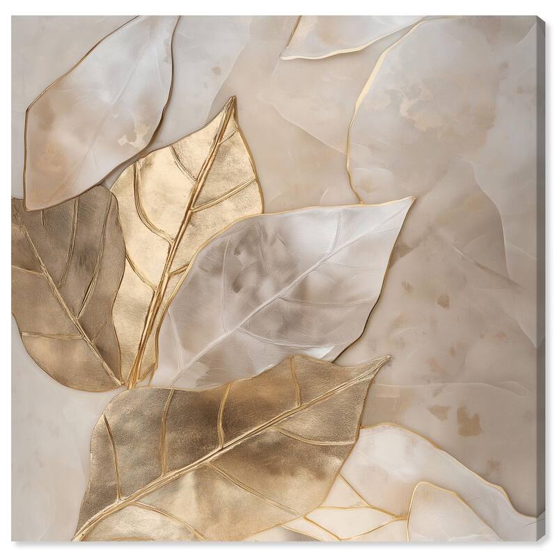 Golden Boughs Canvas by Art Remedy, Gallery Wrapped - 20" x 20"