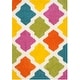 preview thumbnail 11 of 12, SAFAVIEH Kids Shag Petka Geometric Nursery Playroom 2-inch Thick Rug