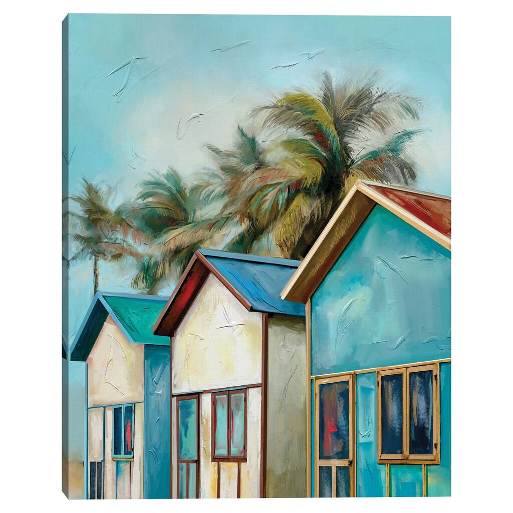 Cabana Trio by Studio Arts Canvas Art Print by Studio Arts Canvas Art Print