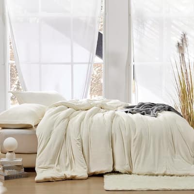 Love Thick® - Desirable Coma Inducer Oversized Comforter Set - Rich Eggnog