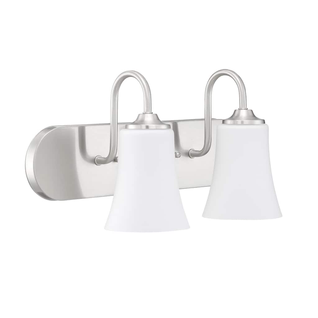 Craftmade Gwyneth 2 Light 18" Wide Bathroom Vanity Light with Frosted