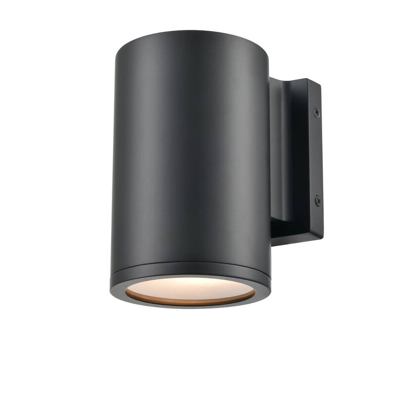 Vegas 1 Light Outdoor Wall Sconce - Matte Black