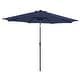 preview thumbnail 9 of 11, Patio 5-piece Dining Set, 1 Square 37" Metal Table with Umbrella Hole and 4 Rattan Chairs with Cushion