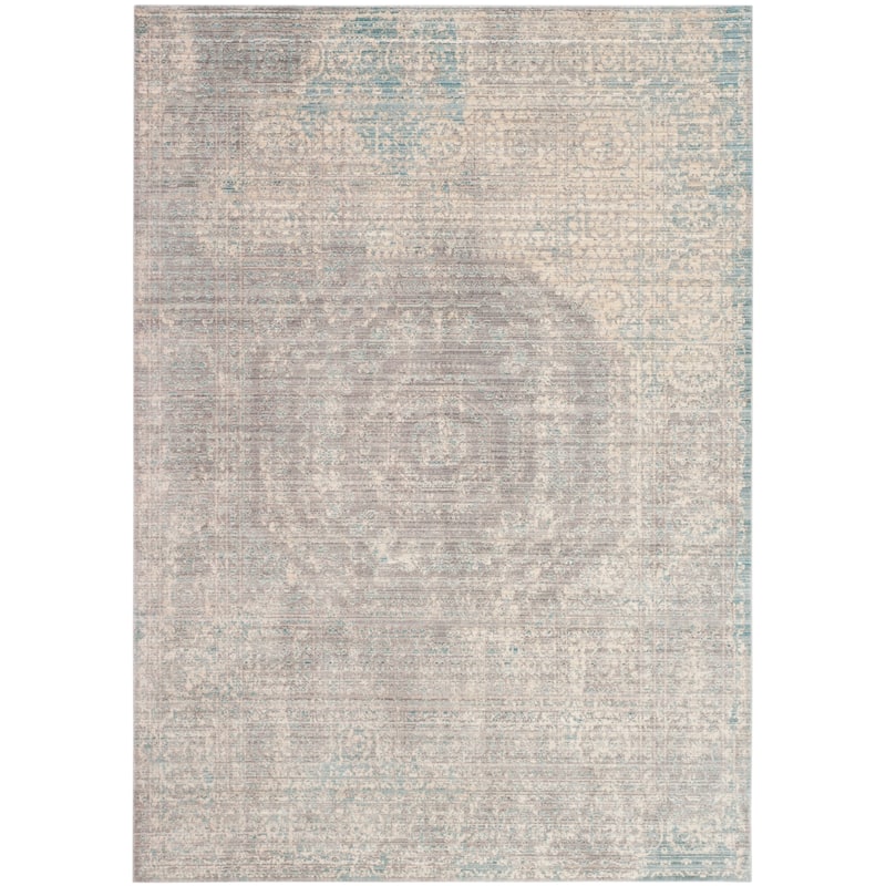 SAFAVIEH Valencia Burcu Distressed Vintage Boho Oriental Polyester Rug