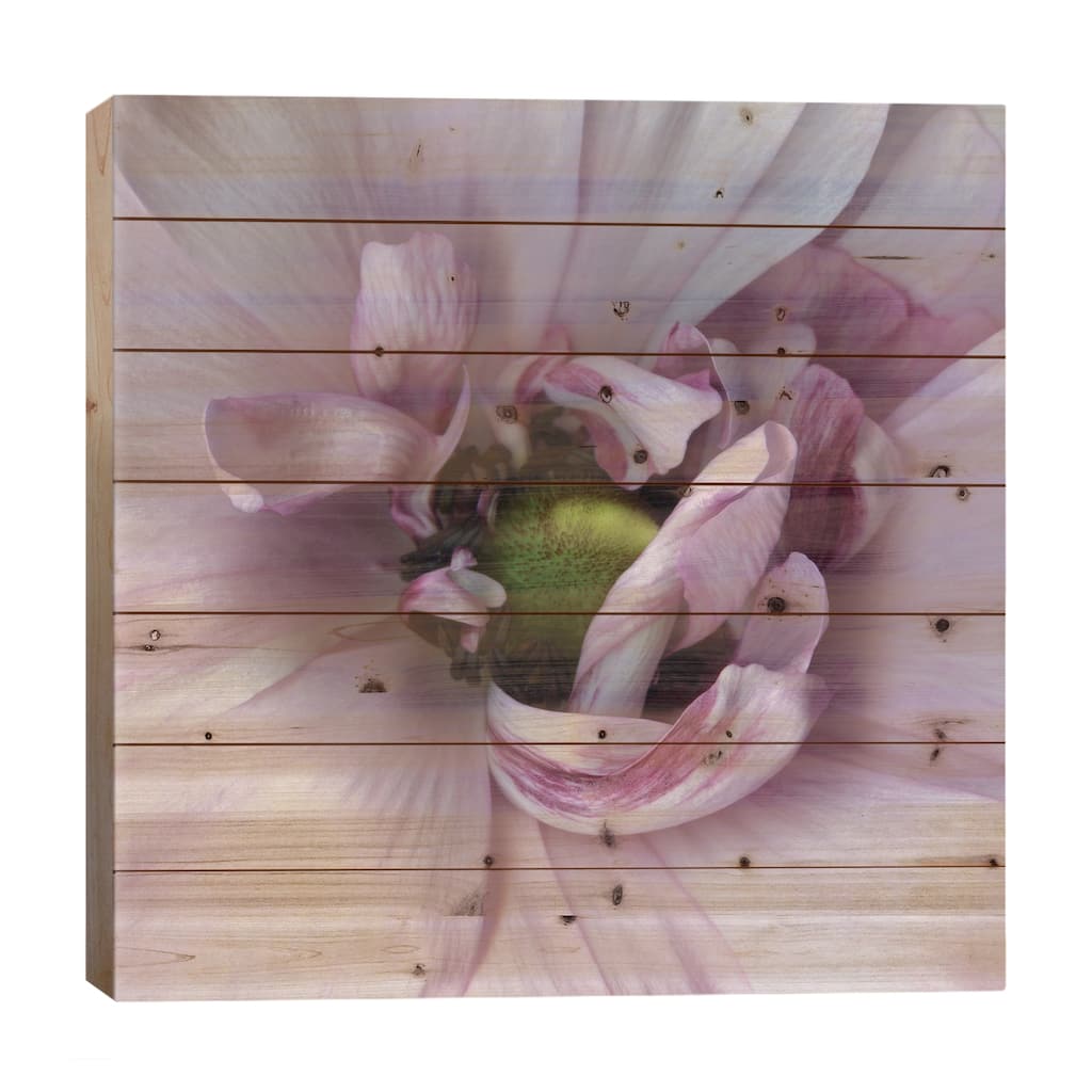 Step Into My Boudoir Print On Wood by Magda Indigo - Multi-Color