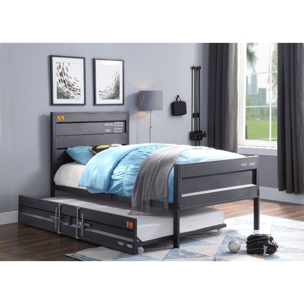 Low profile store twin headboard
