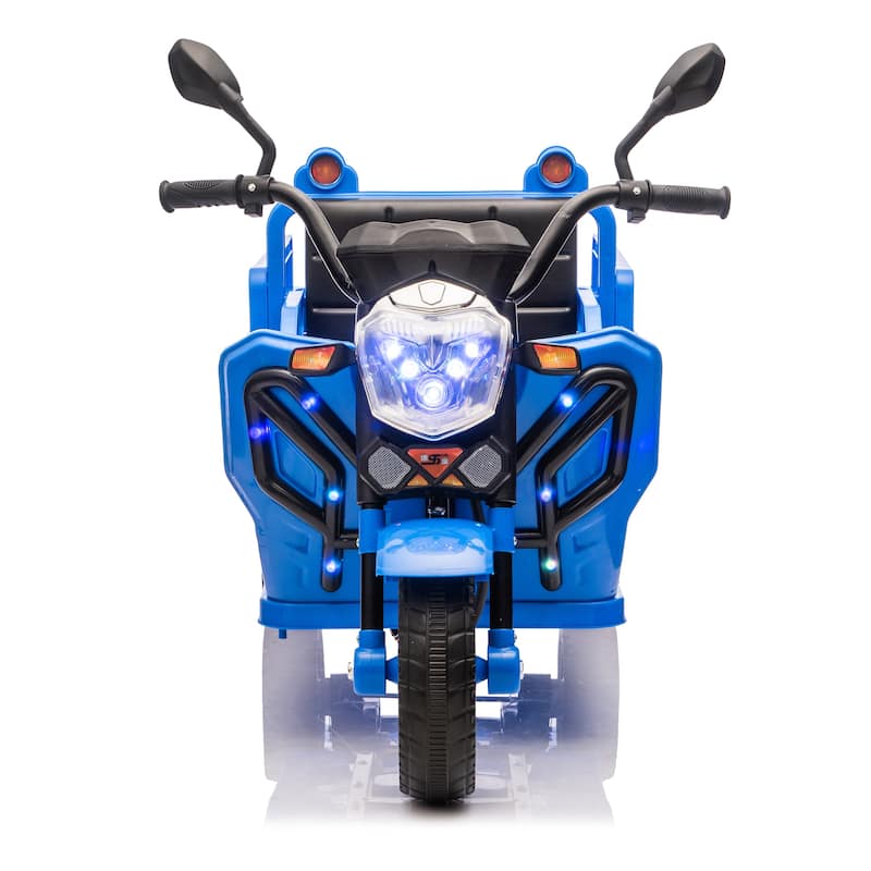 Blue Ride-On Truck Off-Road Toy Car Ride on Car Electric Car Toy