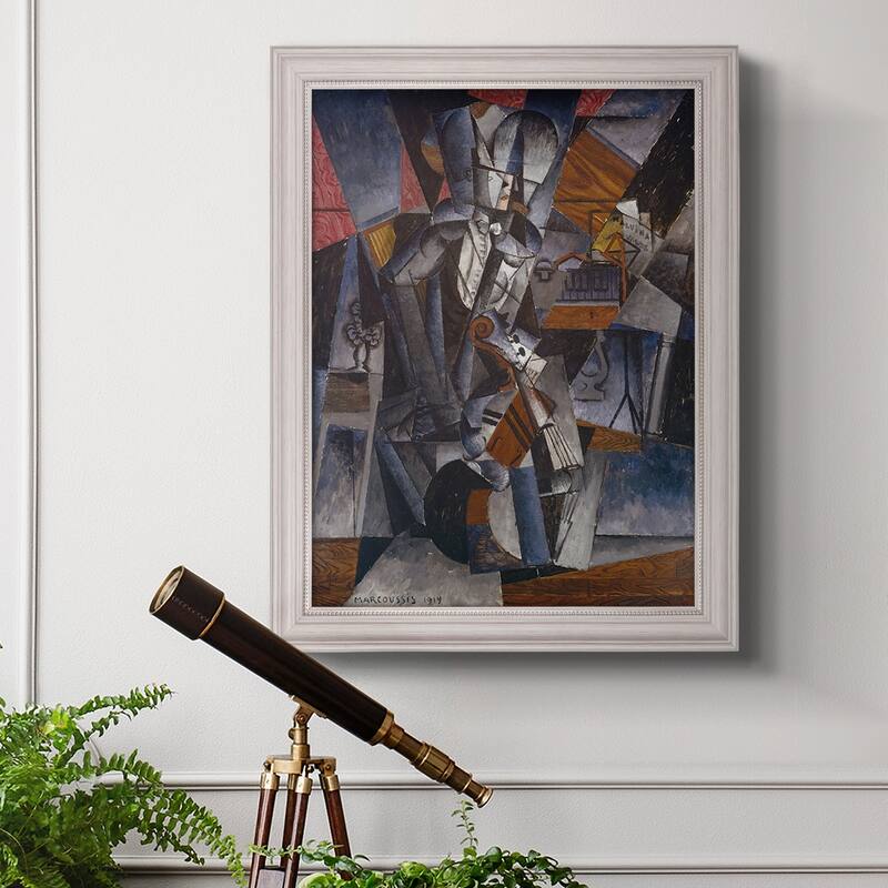 The Musician Premium Framed Canvas- Ready to Hang