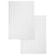 preview thumbnail 1 of 12, Luxurious Cotton 1350 GSM Bath Mats by Ample Decor- Pack of 2 24" X 17" - White