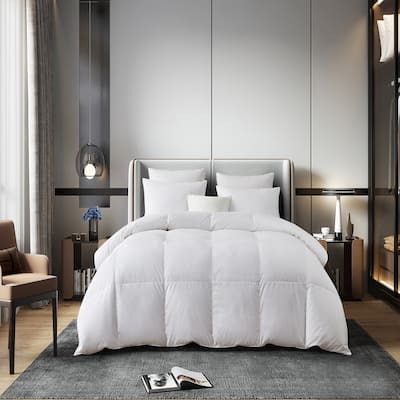 Serta Tencel Cotton Blend European White Down Comforter