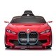 preview thumbnail 69 of 78, BMW I4 12V Electric Ride-On Car for Kids, Bluetooth, MP3, Remote Control, and Rear Suspension