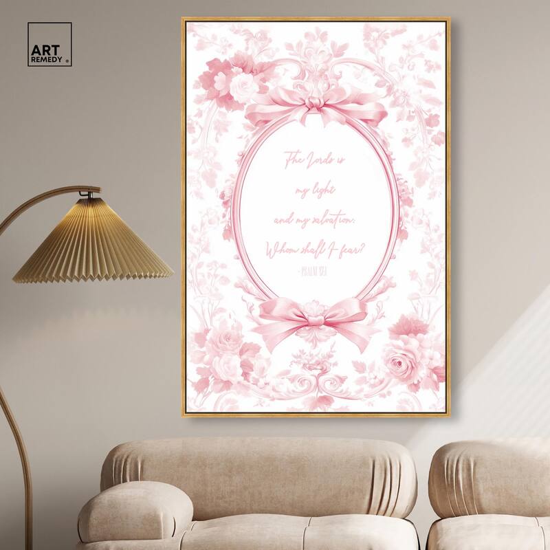 My Light Pink Canvas by Art Remedy