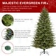 preview thumbnail 26 of 57, Glitzhome 7.5ft/9ft/11ft Pre-Lit Green Full Fir Artificial Christmas Tree with 1800/2450/3200 LEDs Simple Setup