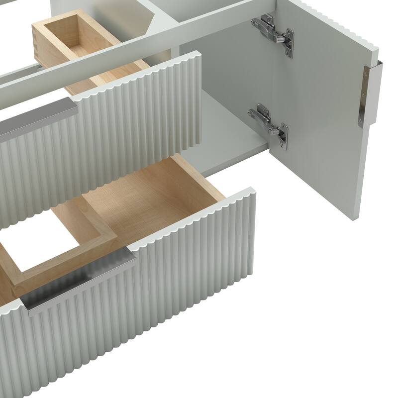 Fresca FCB4336-UNS-L Camille 36" Single Wall Mounted Vanity Cabinet