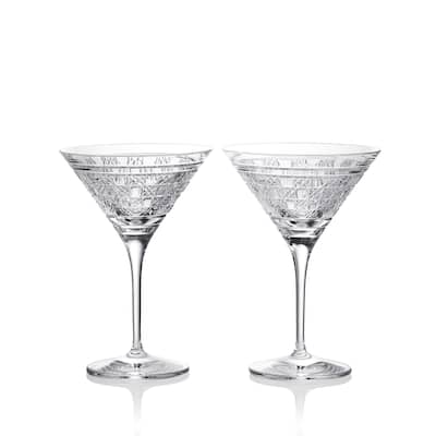 Waterford Opulence Martini 8oz, Set of 2