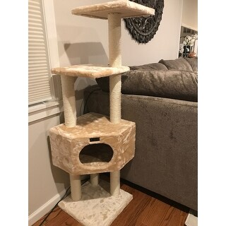 Shop Armarkat Cat Tree Pet Furniture Condo Overstock 4413792