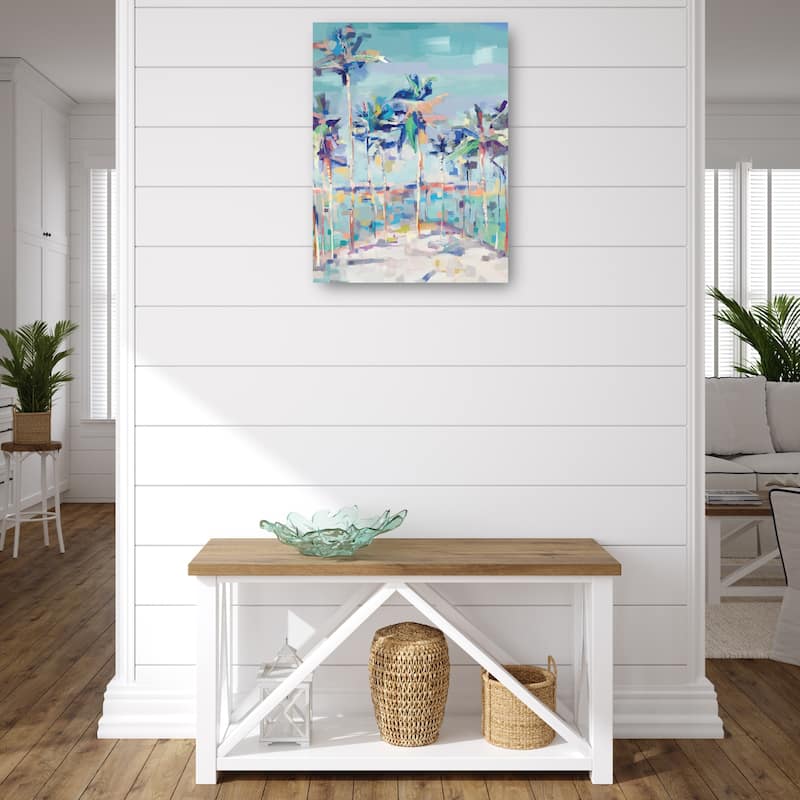 Palm Interpretations By Studio Arts Canvas Art Print