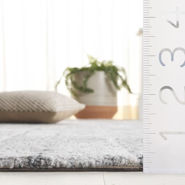 dimension image slide 1 of 4, SAFAVIEH Handmade Casablanca Terje Contemporary Wool Rug
