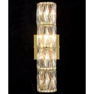 Emilia Modern 4-Light Crystal Wall Sconce