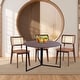 preview thumbnail 3 of 22, Aria Home 35 Inch Folding Table Round Trifold Multi Use Space Saving