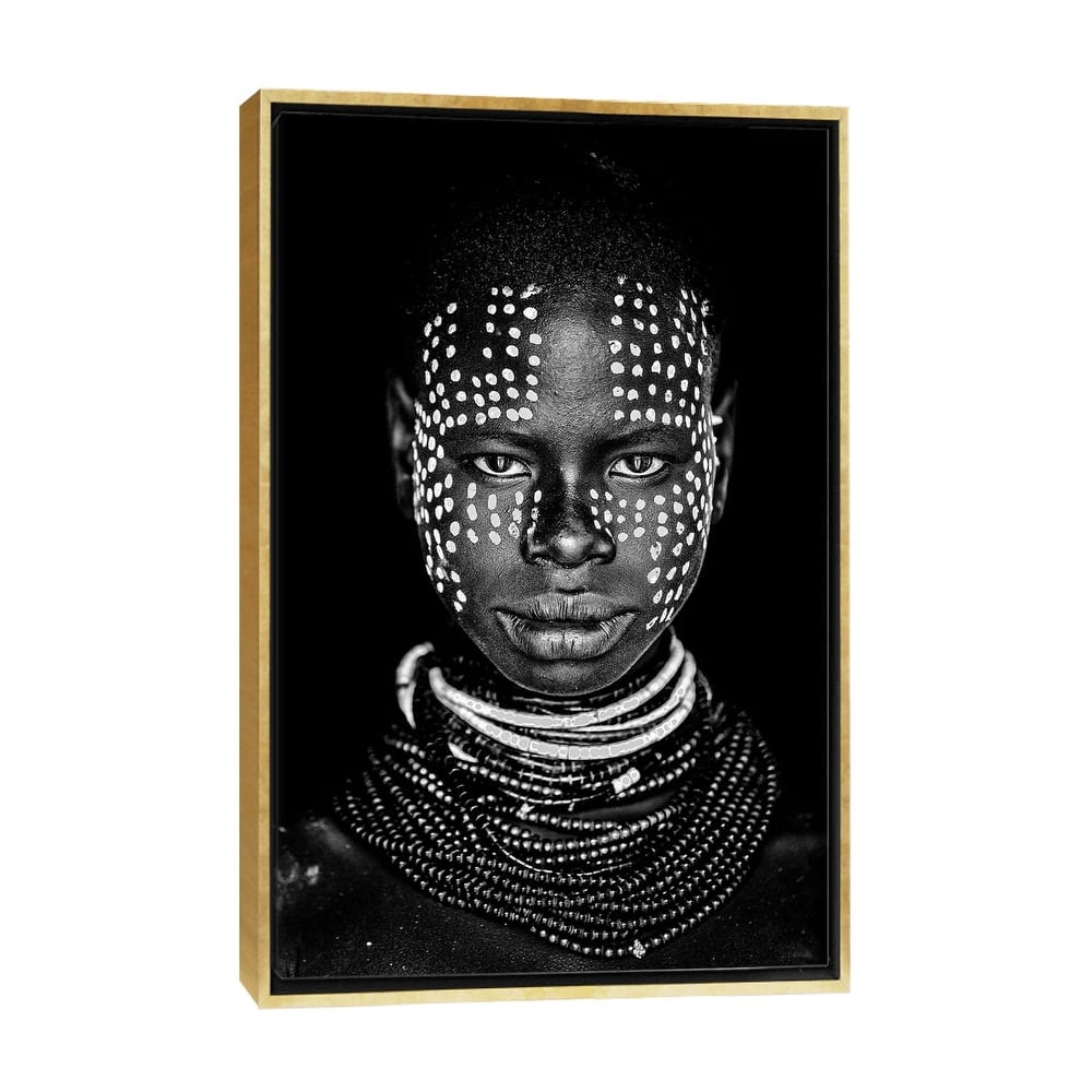 iCanvas "Karo Woman" by Vedran Vidak Framed Canvas Print