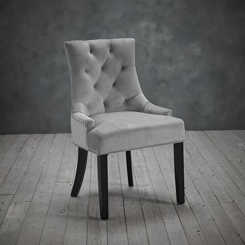 Atelier Du Nord- 2 PK Morgan Velvet Dining Chair - 36.2x24.4x21.5"