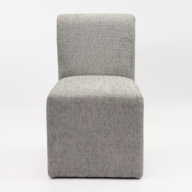 Oakville Dining Chair with Casters - Fog