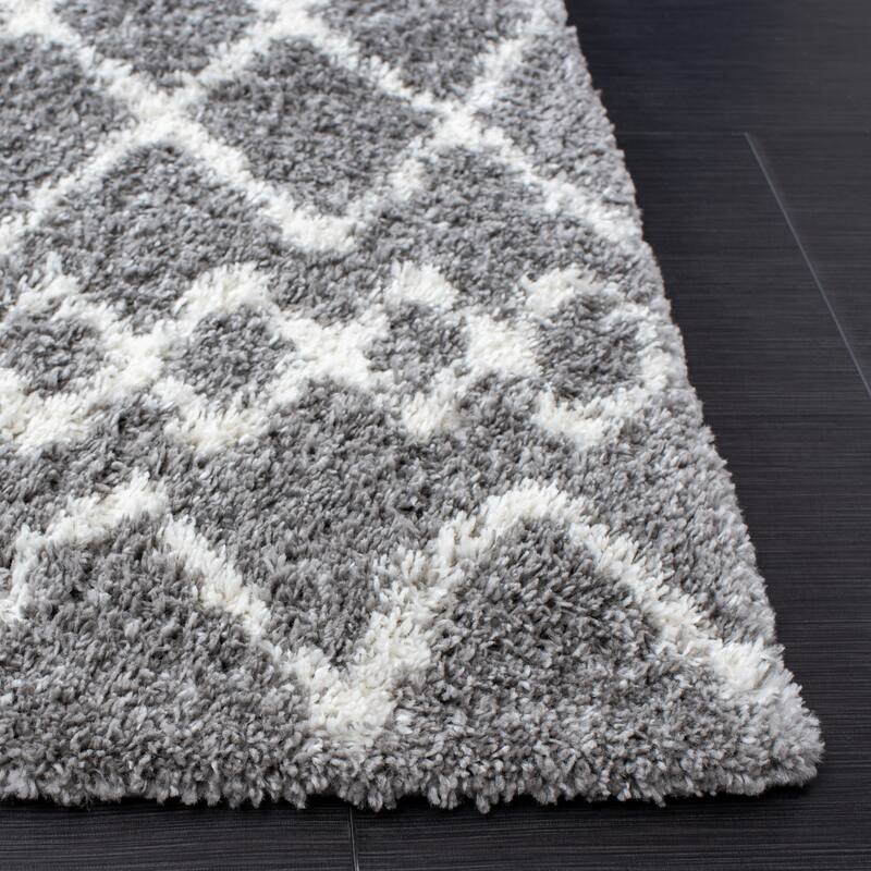SAFAVIEH Berber Shag Magnisina Moroccan Boho 1.26-inch Thick Rug
