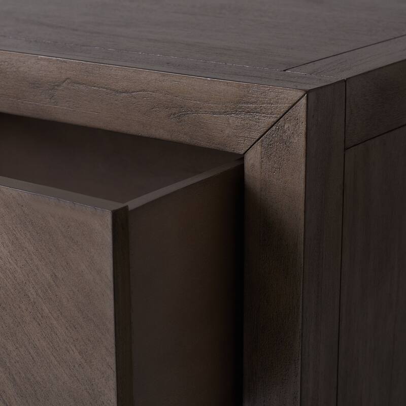 SAFAVIEH Couture Dzanna 2-Drawer Wood Nightstand