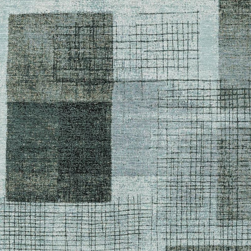 HomeRoots Geometric Transitional Rectangle Outdoor Rug