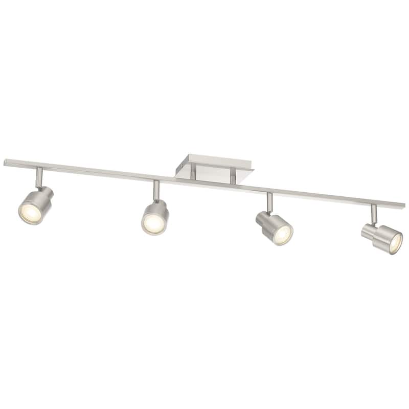 Access Lighting Lincoln - 1 Light LED Track Spot - Brushed Steel - 22 W