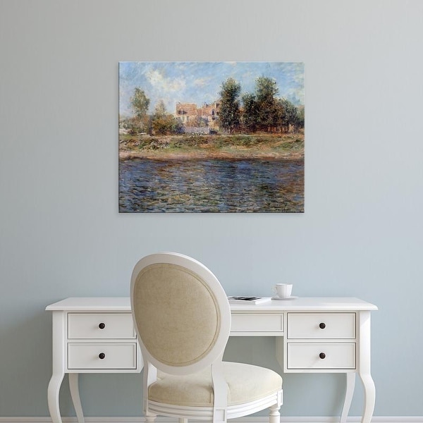 Easy Art Prints Claude Monet's 'The Seine' Premium Canvas Art