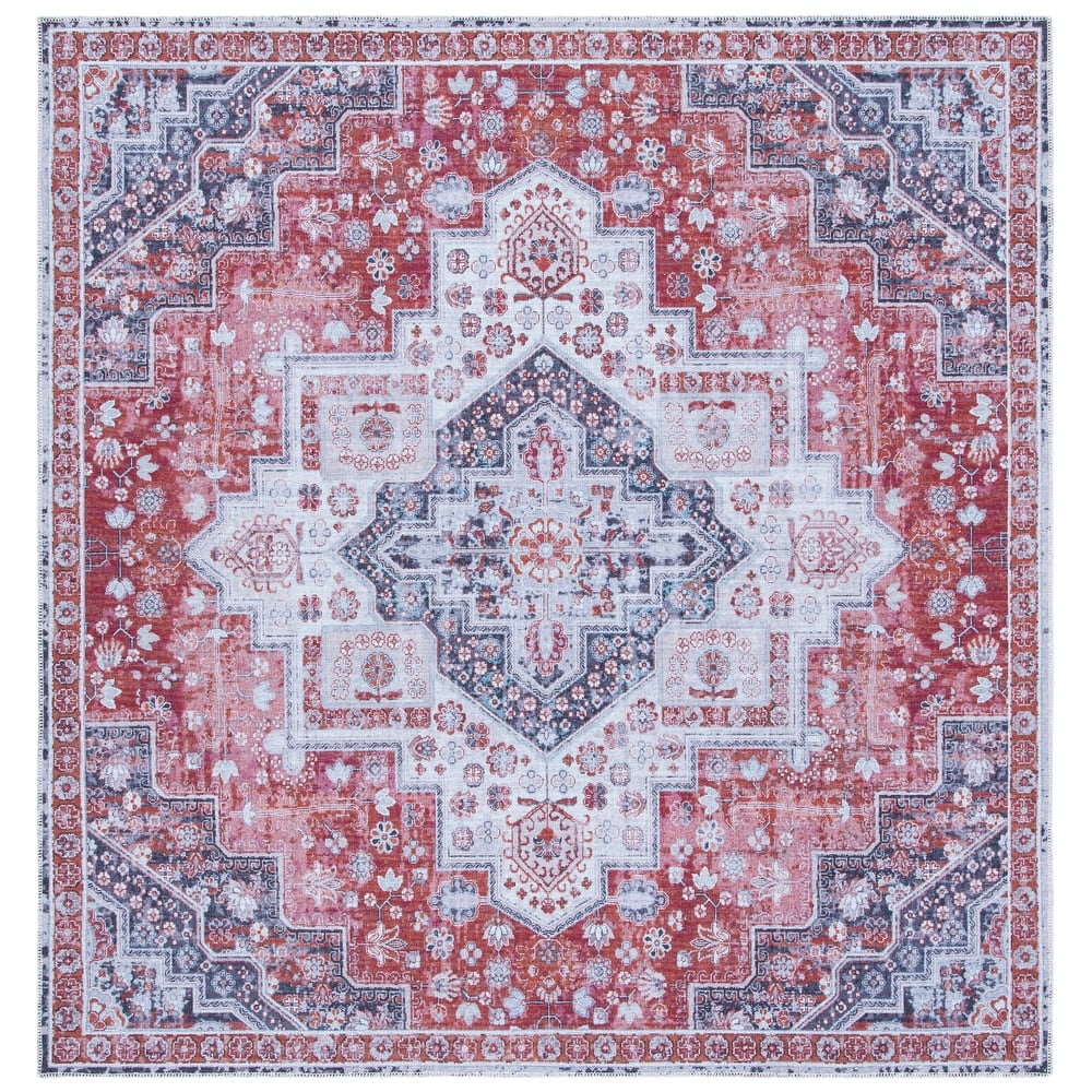 SAFAVIEH Serapi Machine Washable Mima Shabby Chic Distressed Rug